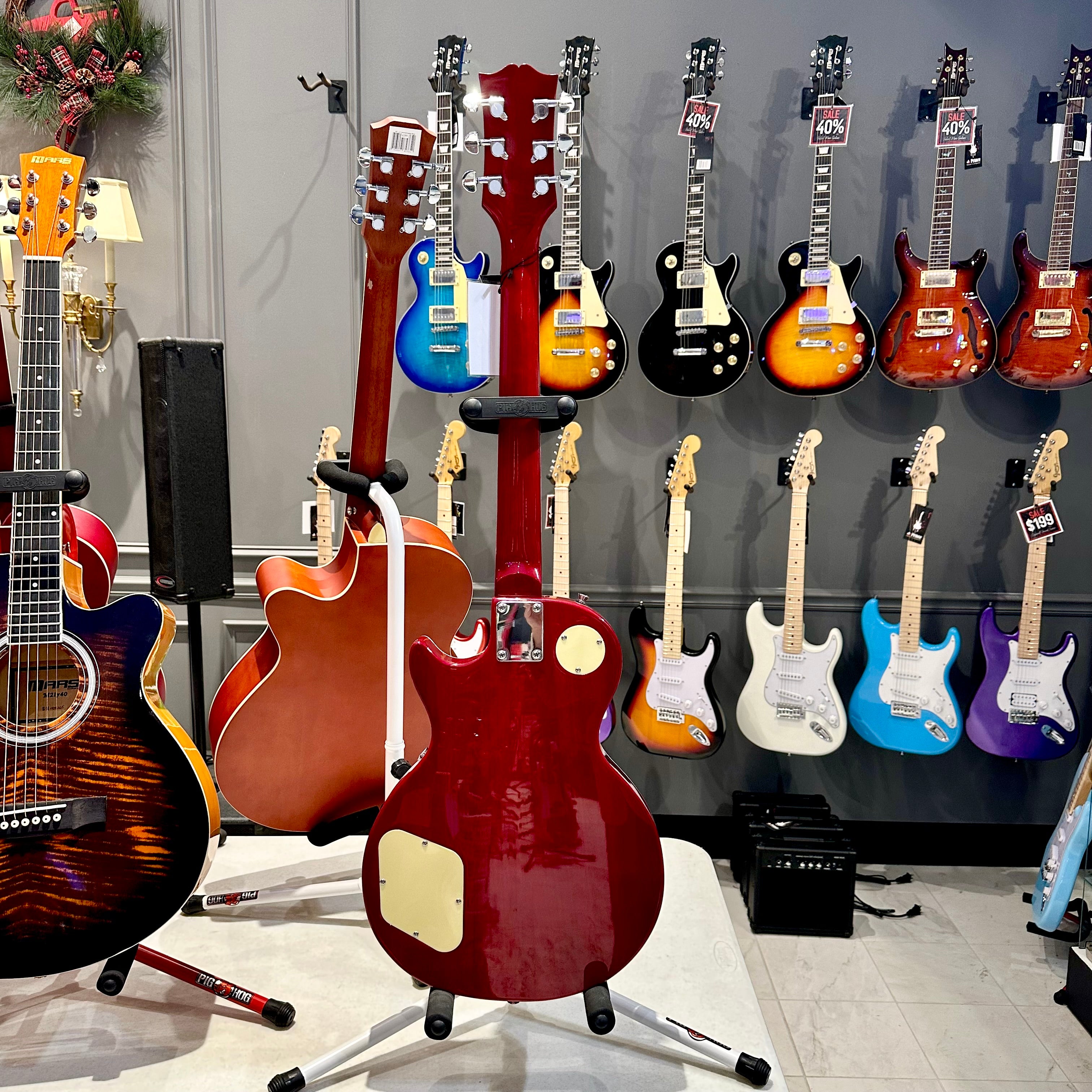 Mars Guitars: Electric Guitar LP - Orangeburst