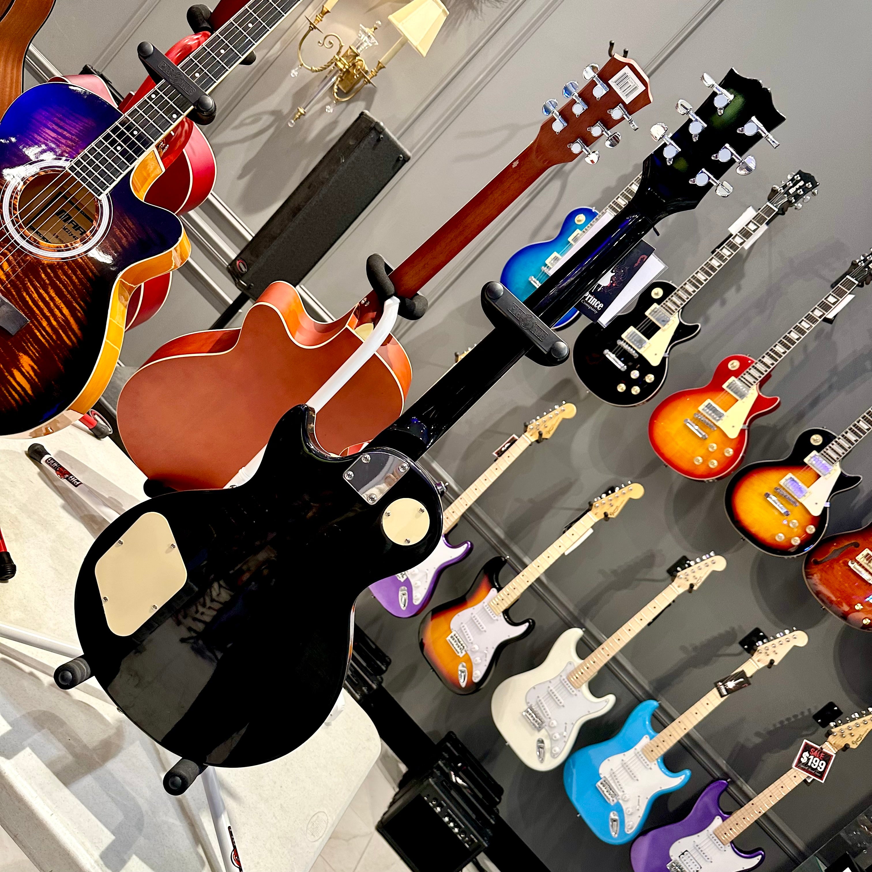 Mars Guitars: Electric Guitar LP - Sunburst