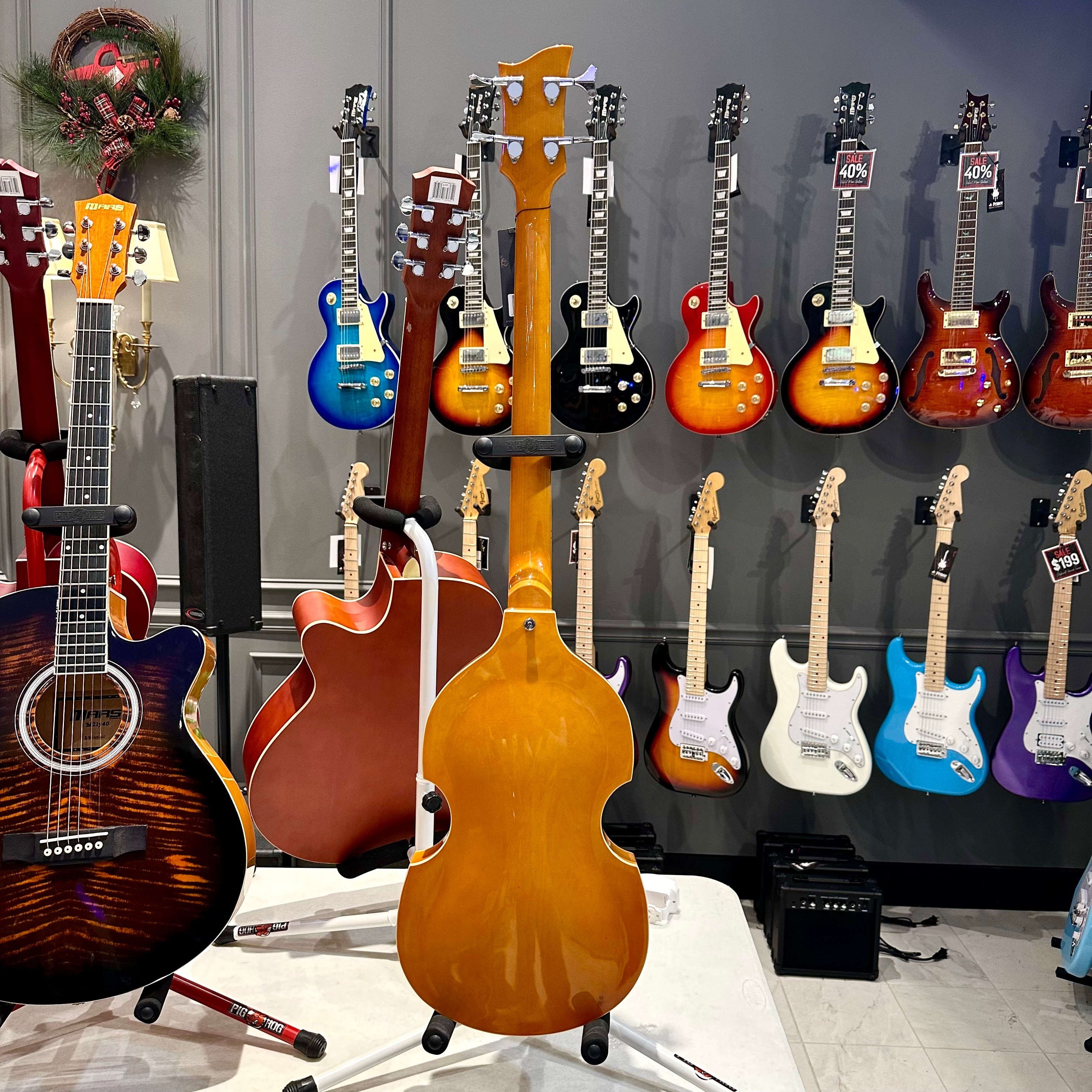 Gephardt Sixty-Four: Bass Guitar - OrangeBurst