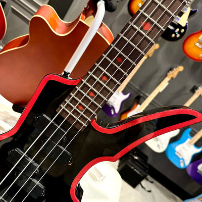Gephardt StingRay: Bass Guitar - Red and Black