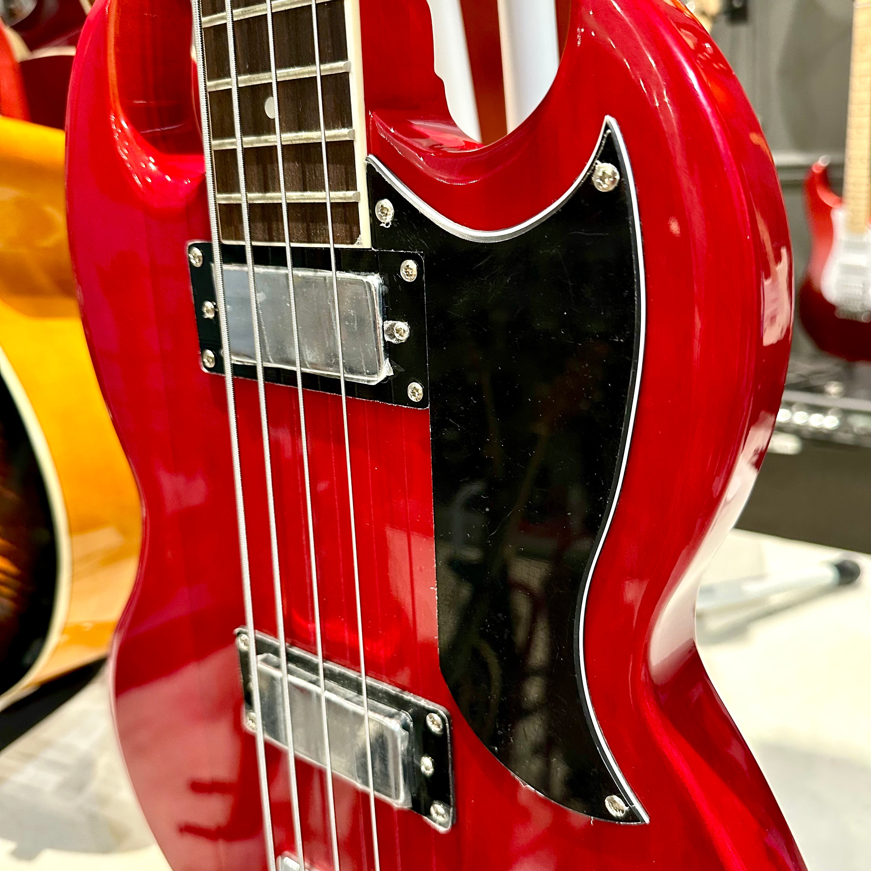 Gephardt SG: Bass Guitar - Red