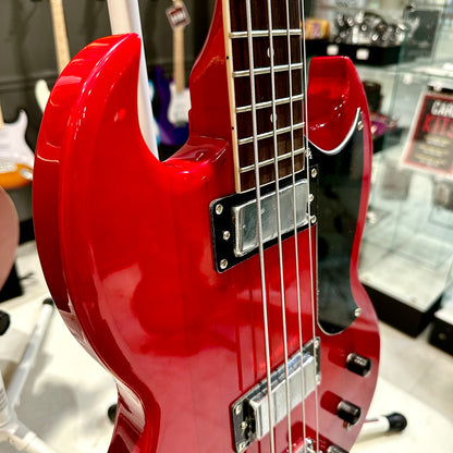 Gephardt SG: Bass Guitar - Red