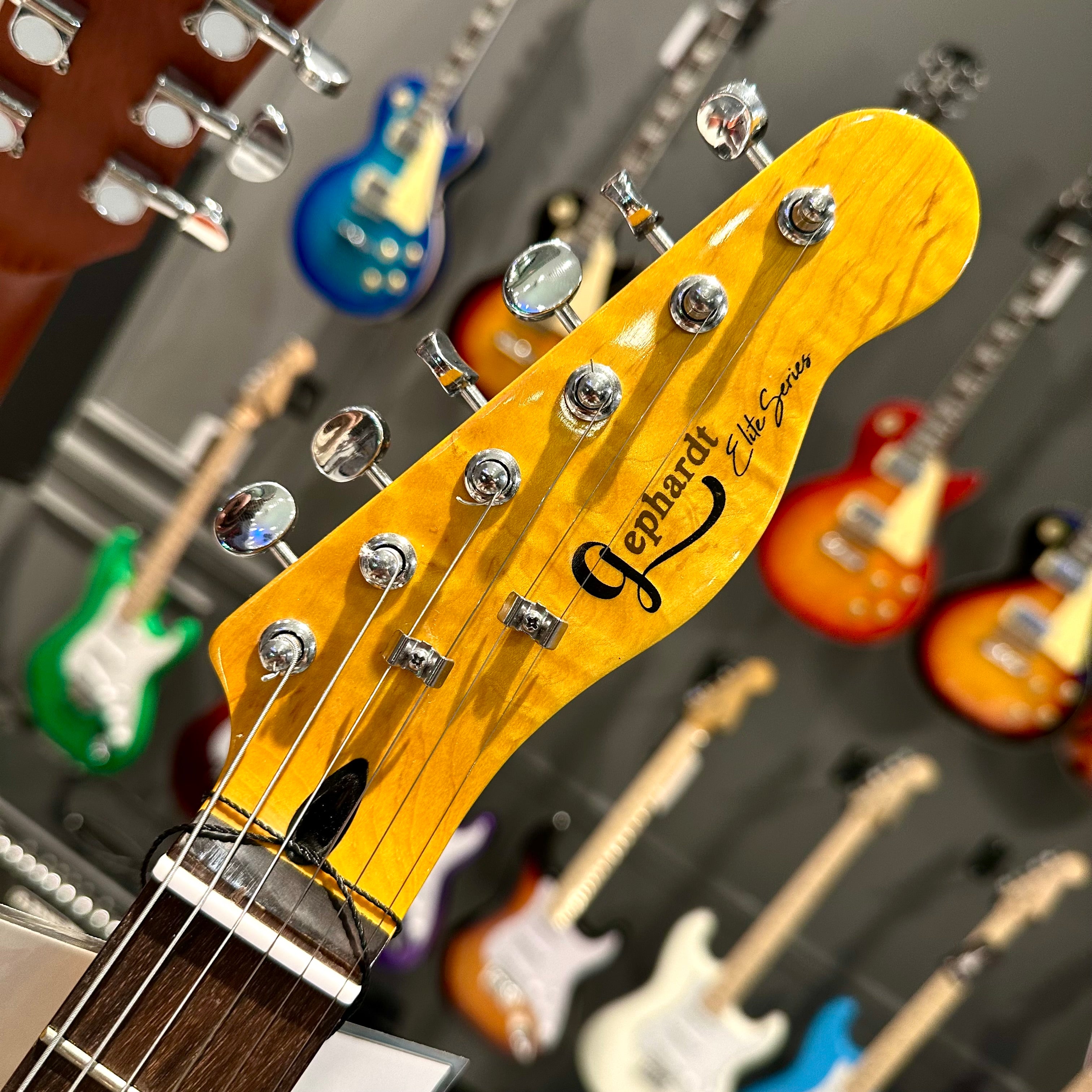 Gephardt Elite Series: Electric Guitar - OrangeBurst
