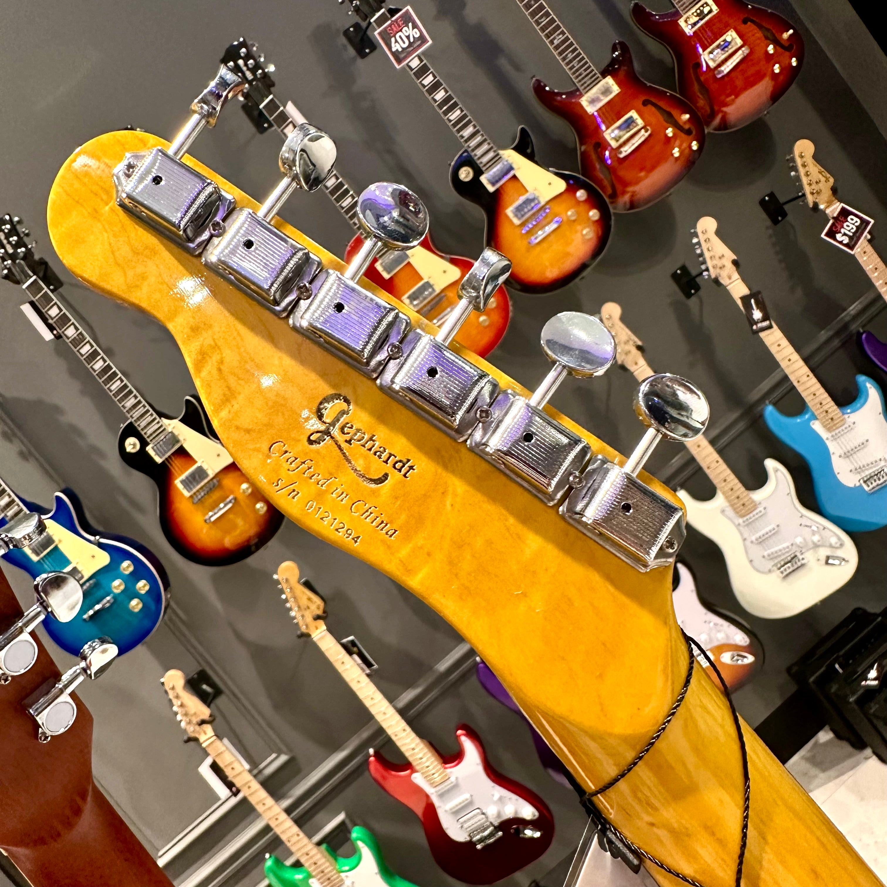 Gephardt Elite Series: Electric Guitar - OrangeBurst