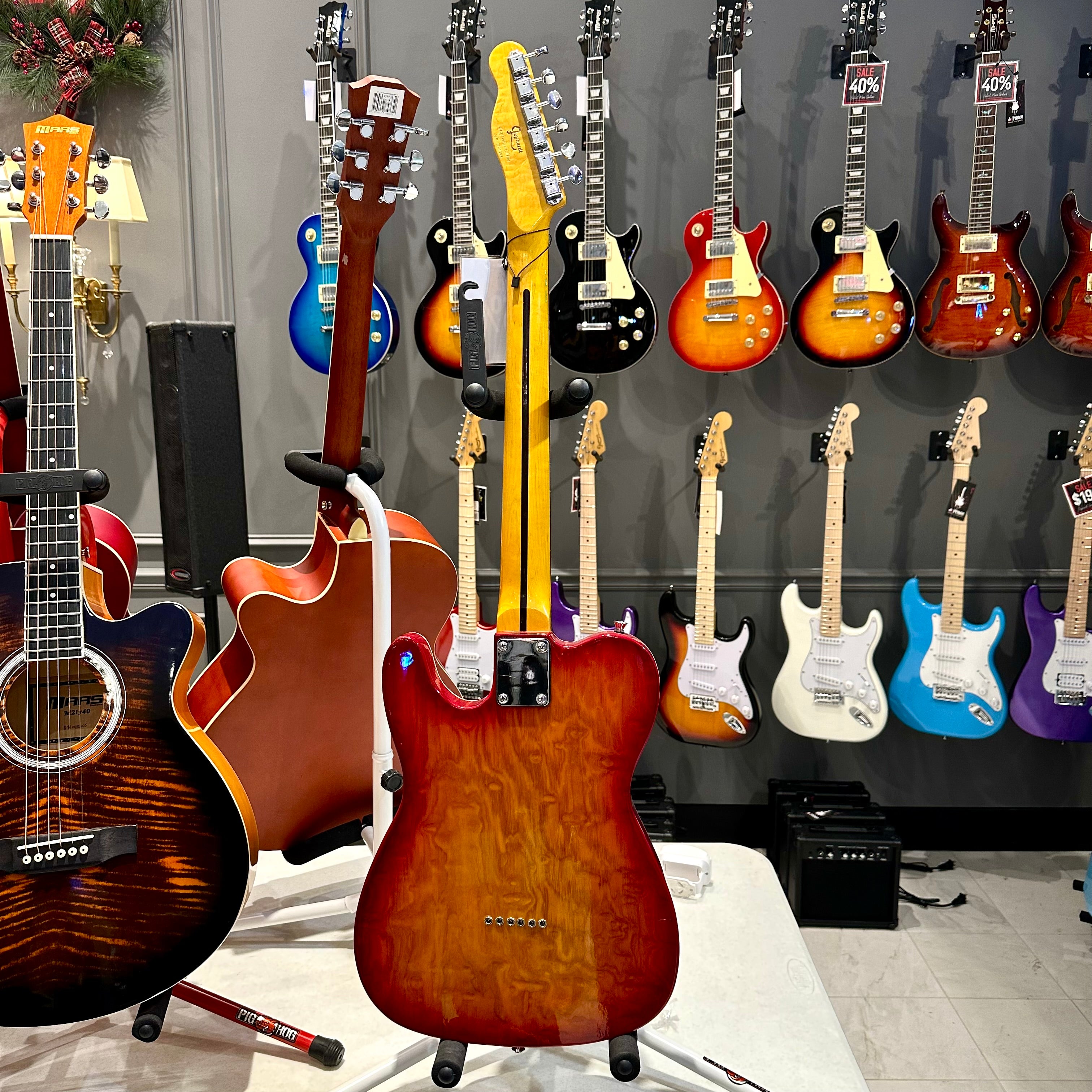Gephardt Elite Series: Electric Guitar - OrangeBurst