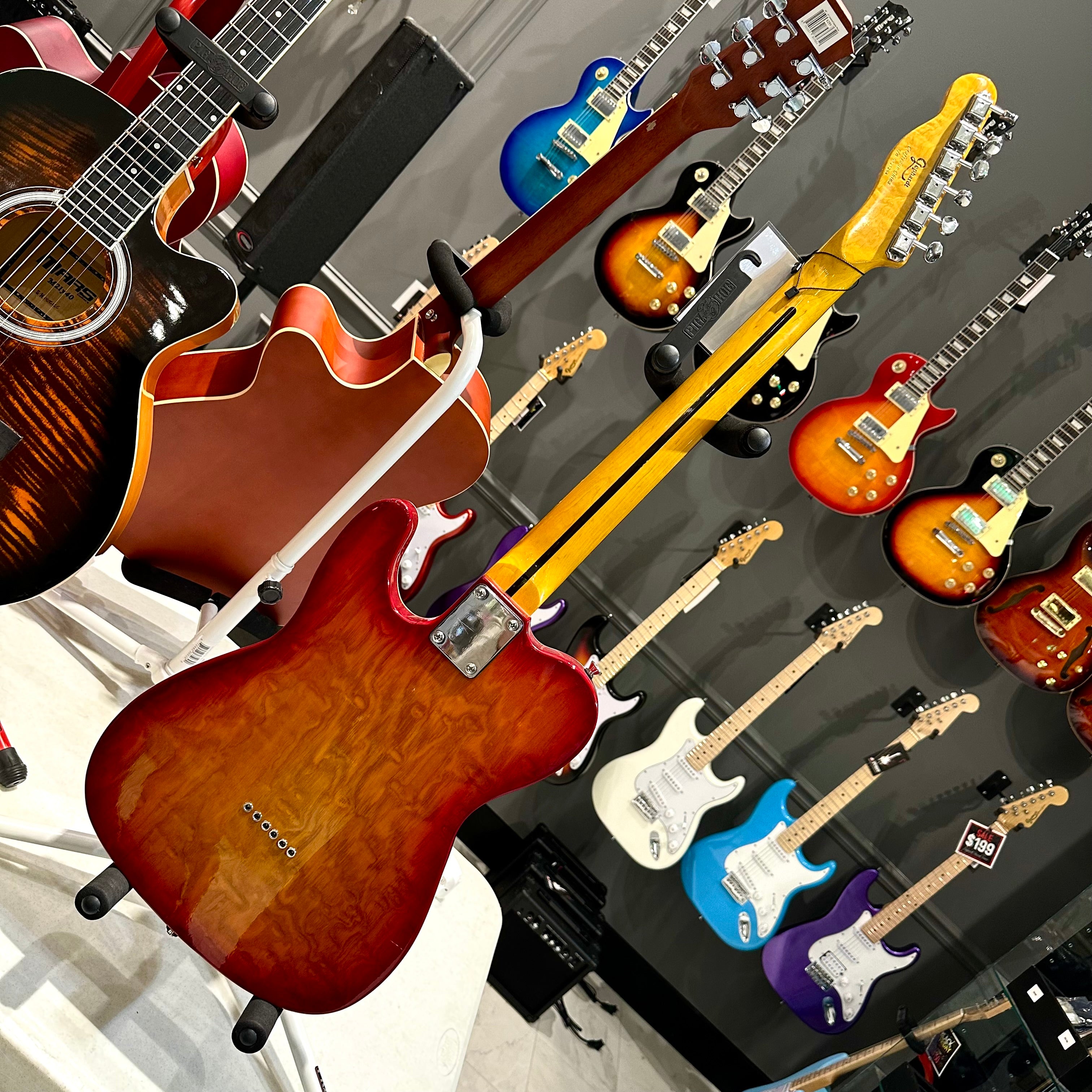 Gephardt Elite Series: Electric Guitar - OrangeBurst
