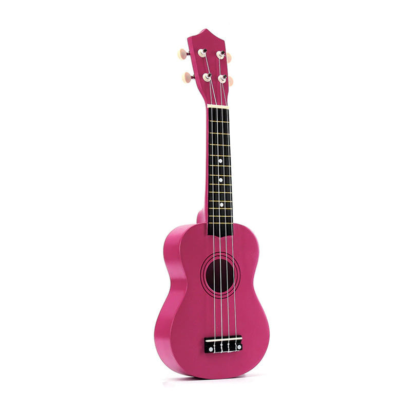 Rebrand Kids Colorful 21" Soprano Ukulele - Rose