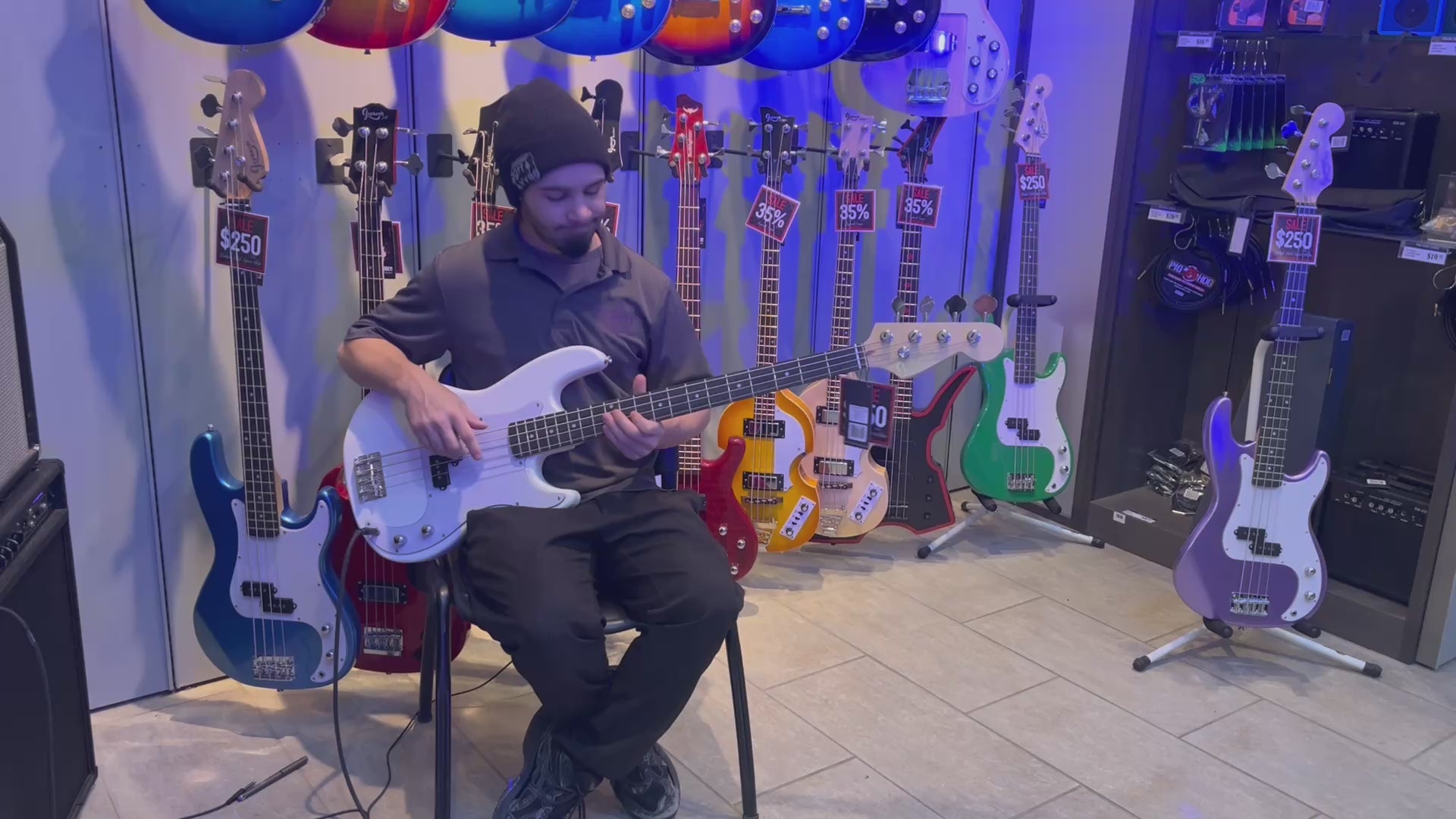 Load video: Mars LP Sunburst Electric Guitar – Demo &amp; Sound Test